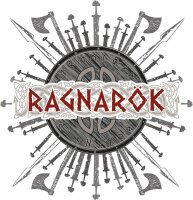 Ragnar&ouml;k Schwert Speer Schild  - Damenshirt Viking Wikinger Wotan Odin Ragnar