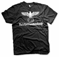 Reichstrunkenbold - Tshirt Wehrmacht 2.WK.Soldaten Bier...