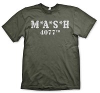 M.A.S.H 4077 Herren Tshirt Kultserien Lazarett Hawkeye US Army Korea M