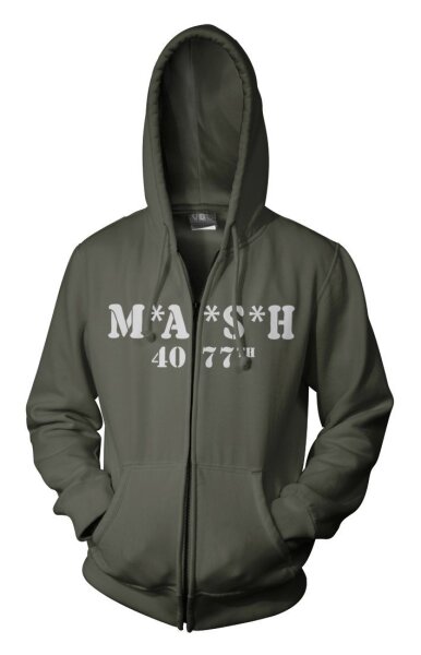 M.A.S.H 4077 - KapuzenJacke Hawkeye Koreakrieg Milit&auml;r US-Army Soldaten