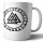 Valknut mit Runen - Tasse