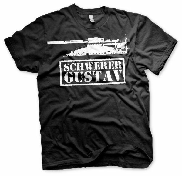 Schwerer Gustav Geschütz - Tshirt Artillerie Reich Wehrmacht Soldaten Armee