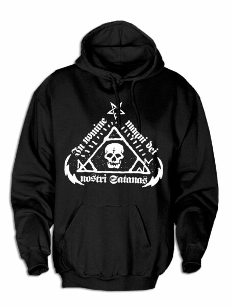 Satanic Rites Orthodox Black Metal Worship-Kapuze Winchester Crowley 666 Sam