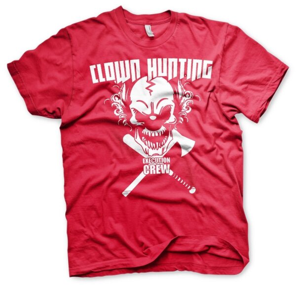 Clown Hunting Execution Crew -Tshirt ROT