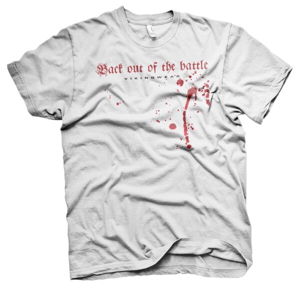 Vikingwear Back out of the Battle - Tshirt Wikinger Valhalla Einherjer Amon