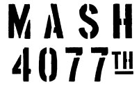 M.A.S.H 4077 - LadyShirt TV-Serie Lazarett Korea Krieg...