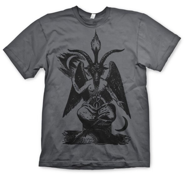 Baphomet Herren Tshirt 666 Black Metal Satan Lucifer Antichrist