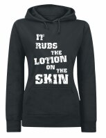 It rubs the Lotion on the Skin - Lady Hooded Sweatshirt Tattoo L&auml;mmer Killer