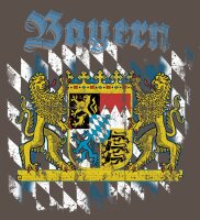 Bayernwappen Hemad Shirt 1 - Tshirt Volksfest Gäuboden Oktober Wiesn Bier Hendl