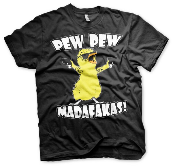 Gangsterchicken Pew Pew Madafakas Tshirt Funshirt Küken 3XL