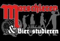 Marschieren und Bier studieren M&auml;nnertag Vatertag Herren Tshirt