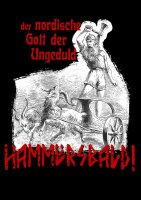 Hammersbald nordische Gott Ungeduld Damen Tshirt Odin...