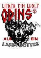 Lieber ein Wolf Odins Tasse