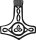 Aufkleber Thorhammer Celtic