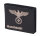 Adler Eisernes Kreuz mit  Wunschnamen Lasergravur - Herrengeldbörse Rindleder