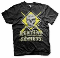 B&ouml;se Menschen Hunting Society- Tshirt Schwarz-L
