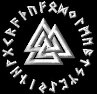 Vegvisir Wikingerkompass im Runenkreis Damen Poloshirt...