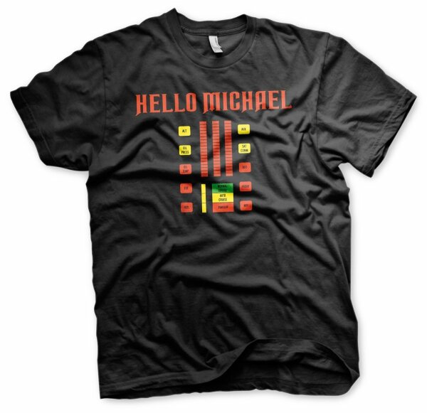 Hello Michael - Tshirt KITT Rider Foundation Knight 4XL