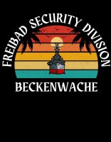 Freibad Security Beckenwache Herren Tshirt