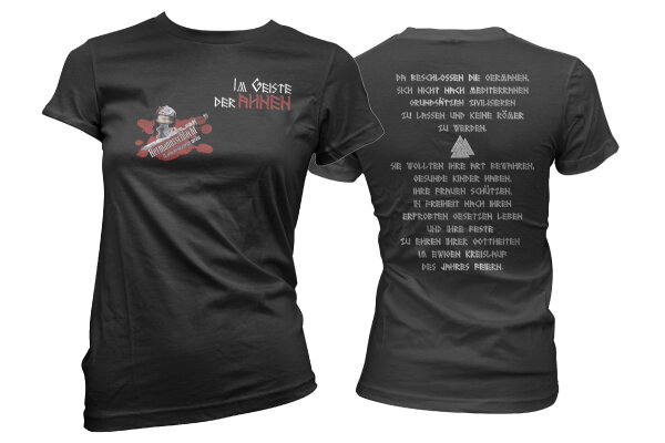 Hermannsschlacht im Geiste der Ahnen Damen Tshirt