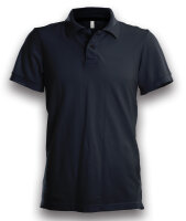 Polo ohne Streifen, Farbe: schwarz, Gr&ouml;&szlig;e XXL