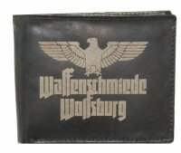 Waffenschmiede Wolfsburg - Herrengeldb&ouml;rse Rinderleder