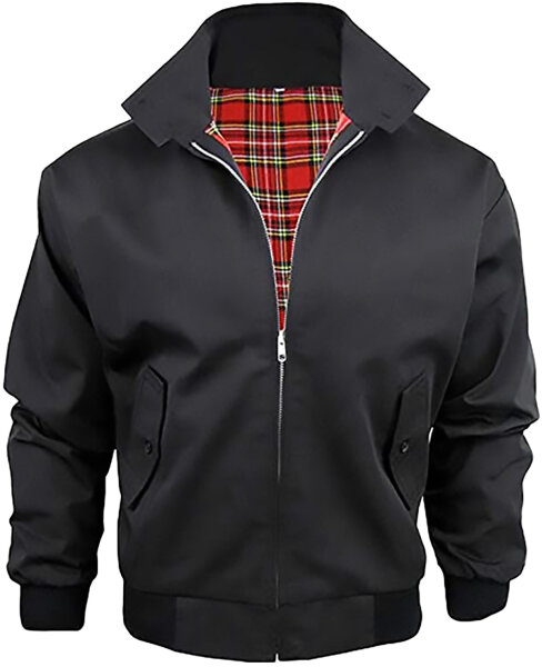 Harrington Sommer Schwarz-2XL