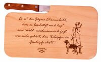 J&auml;gergeschenkbox Waidmannsheil Namen personalisiert Geschenk