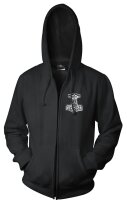 Thorhammer 3 - KapuzenZIP Mj&ouml;lnir Asgard Valhall Vikings Odin Wotan Edda XL