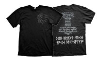 Ragnar - Tshirt schwarz Thorhammer Runen Odin  Walhalla...