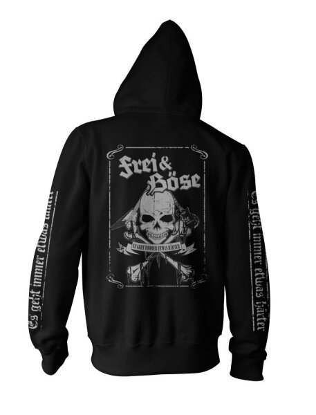 Frei & Böse Es geht immer etwas härter - Hoodie Tuning Deutschrock Metal onkel