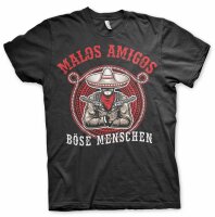 B&ouml;se Menschen Malos Amigos - T-shirt Deutschrock...
